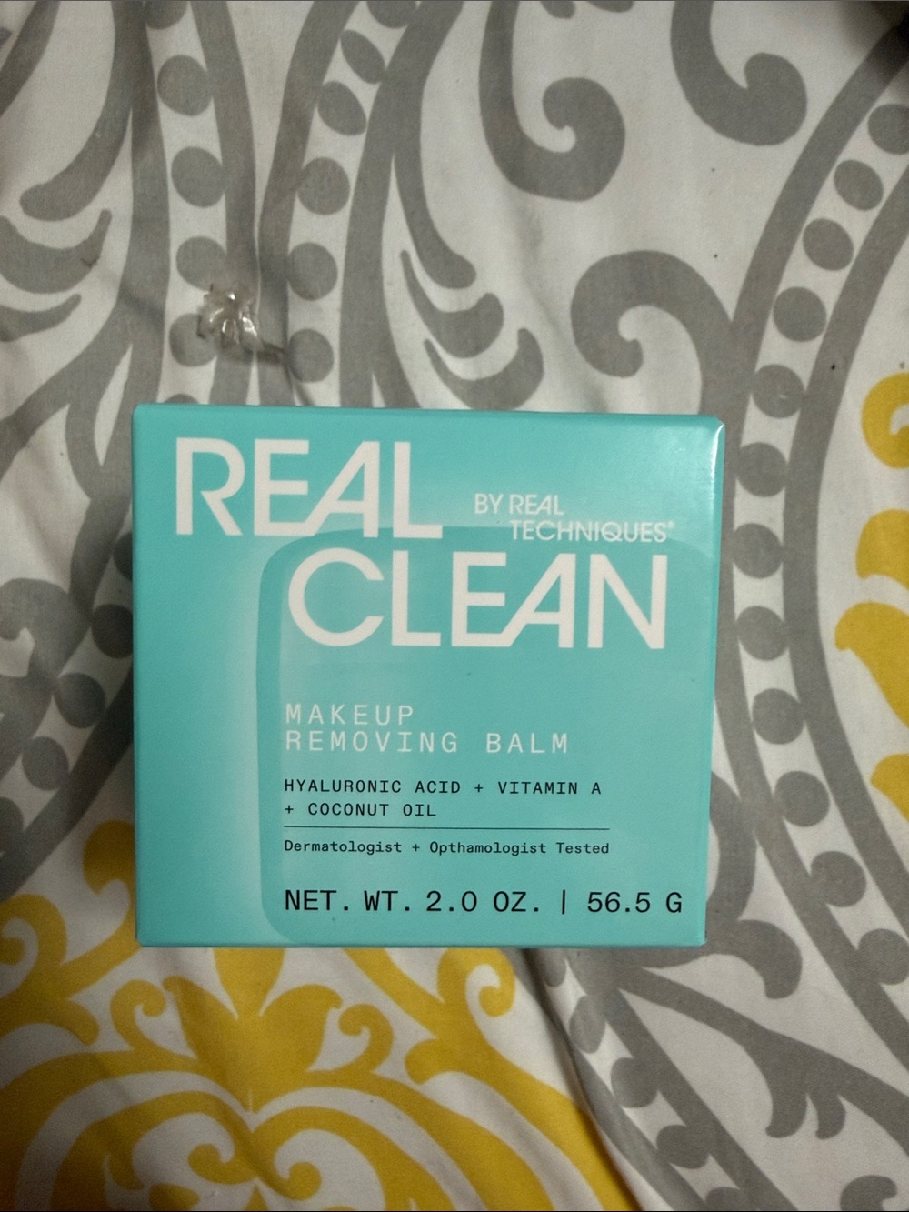 Real Techniques Real Clean Makeup Removing Balm - Aqua/Turquoise